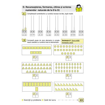 Matematică şi explorarea mediului. Clasa I. Partea I - (E1) (Elicart)