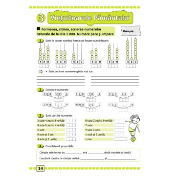 Matematica si explorarea mediului. Clasa a II-a. Partea I - (E1) (Elicart)