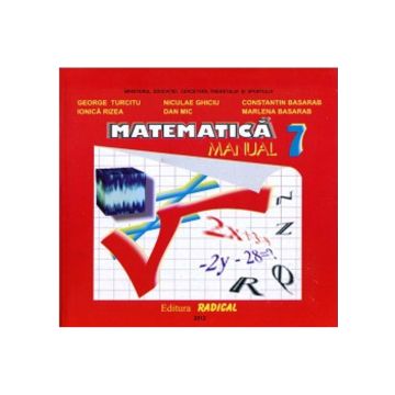 Matematica  - Clasa a VII-a