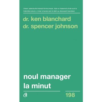 Noul manager la minut (Curtea veche)