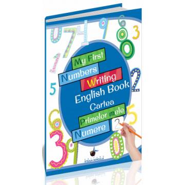 My first numbers writing english book - Cartea primelor mele numere (Steaua Nordului)
