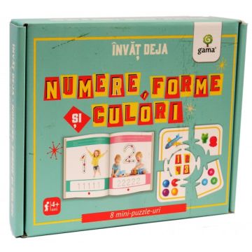 Invat deja numere, forme si culori (GAMA)