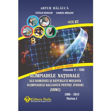 Olimpiadele Nationale ale Romaniei si Republicii Moldova - Clasele V-VIII