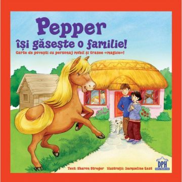 PEPPER ISI GASESTE O FAMILIE - CARTE DE POVESTI 3D CU MAGNET SI JUCARIE