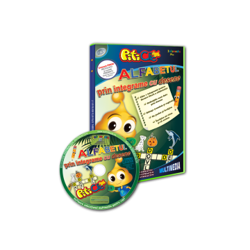 PitiClic  - Alfabetul prin integrame cu desene (CD-ROM) 3-7 ani