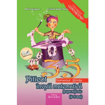 Piticot invata matematica 4-5 ani (Ars Libri)