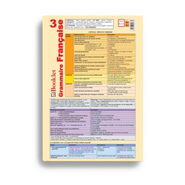 Pliant Grammaire Francaise 3 (Booklet)