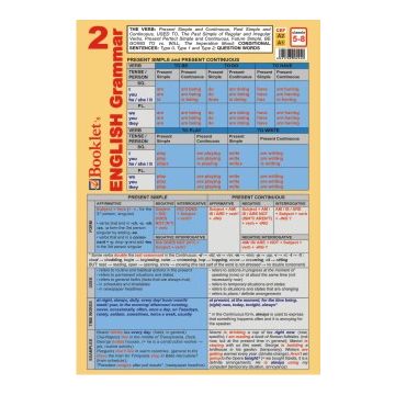 Pliant Booklet s English Grammar 2