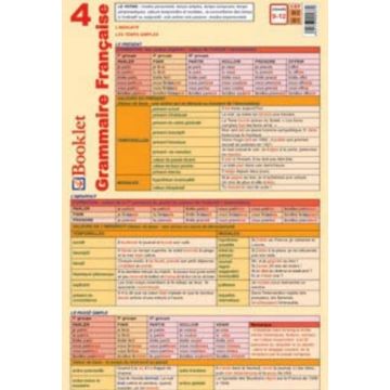 Pliant Grammaire Francaise 4 (Booklet)
