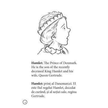 Shakespeare pentru copii: Hamlet, Prinț al Danemarcei (Ediție bilingvă, incl. Audiobook) (Niculescu)