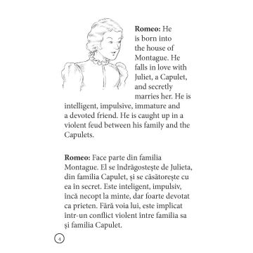 Shakespeare pentru copii: Romeo și Julieta (Ediție bilingvă, incl. Audiobook) (Niculescu)
