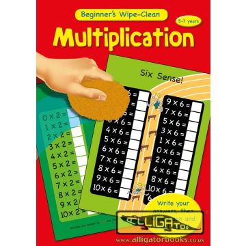 Multiplication, Beginners Maths Wipe Clean Books, Scrie si sterge! Inmultirea 5-7 ani! (367/BMWC1-3)
