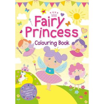 Fairy Princess Colouring Book, Carte de colorat cu zane (3129/PRCB)