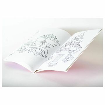 The Fantastic Pink Colouring Book, Fantastica carte Roz de colorat (3033/PICB)