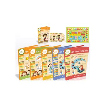 Prin lumea povestilor Setul educativ pentru grupa mica (3-4 ani)