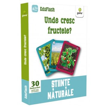 Unde cresc fructele?- EDUFLASH (GAMA)