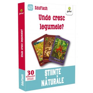 Unde cresc legumele?- EDUFLASH (GAMA)