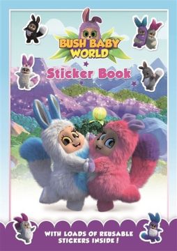 Bush Baby World, Carte de colorat cu autocolante (3062/BBWSB)