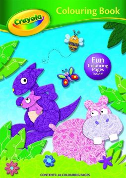 Crayola Colouring Book HIPPO, Carte de colorat (2969/CYCB4)