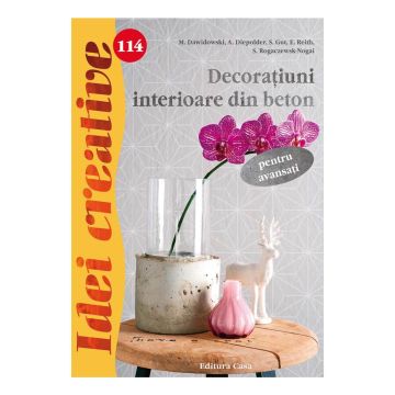 Decoraţiuni interioare din beton pentru avansaţi - Idei Creative 114 (CASA)