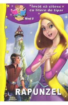 Rapunzel- Invat sa citesc cu litere de tipar (Steaua Nordului)