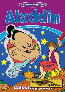 Fairy Tale Colouring Books, Aladdin, Carte de colorat (1678/FTCB1-2)