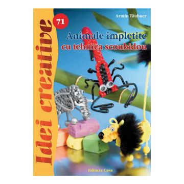 Animale împletite cu tehnica scoubidou - Idei creative 71 (Casa)