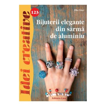 Bijuterii elegante din sârmă de aluminiu - Idei creative 123  (Casa)
