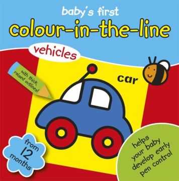 Baby's First Colour-in-the-line : Vehicles (2453/CIPD1)