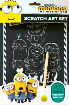 Minions Scratch Art Set (3202/MISA)