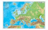 Harta fizica si administrativa a Europei - 50 x 70 cm (Aquila)