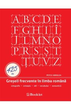 425 de greseli frecvente in limba romana (Booklet)