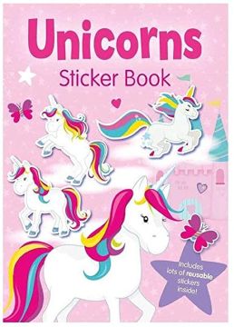Unicorns Sticker Book, Carte cu autocolante (3043/UNSB)
