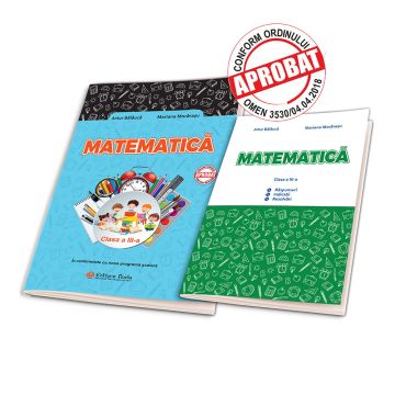 Auxiliar Matematica pentru clasa a III-a+ BROSURA SOLUTII, REZOLVARI, INDICATII (Taida)