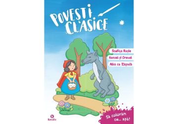 Carti de colorat cu apa. Povesti clasice (Kreativ)