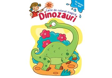 Dinozauri - carte de colorat magica (Kreativ)