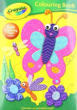 Crayola Colouring Book B/FLY, Carte de colorat (2904/CYCB1)