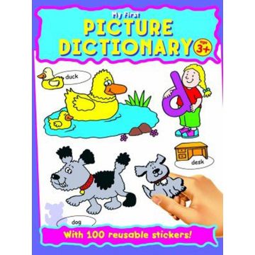 Picture Dictionary Sticker Book, Primul meu dictionar cu autocolante in limba engleza (3-5 ani) (326/PDSB)