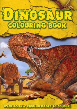 Dinosaur Colouring Book, Carte de colorat cu dinozauri (1977/DICB)