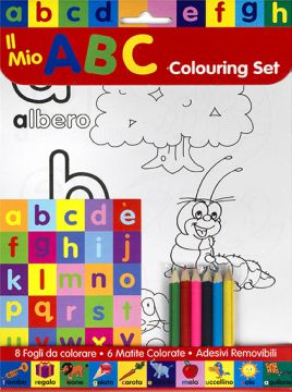 ABC Colouring Set, The Alphabet, Set de colorat (2619/ABCCS)