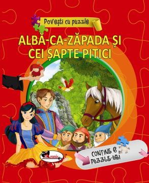 Alba ca zapada si cei sapte pitici – Poveste cu puzzle (Aramis)
