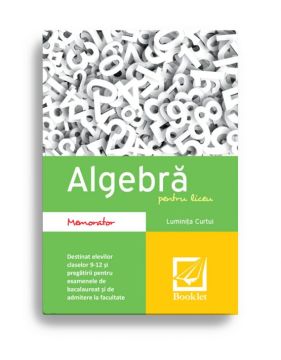 Memorator de algebra - liceu (Booklet)