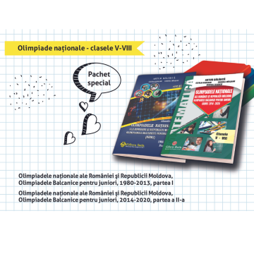 PACHET SPECIAL - OLIMPIADE NATIONALE CLASELE V - VIII (Taida)
