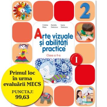 Arte vizuale şi abilităţi practice. Manual pentru clasa a II-a (semestrul I) (conţine ediţie digitală) (Litera)