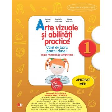 Arte vizuale și abilități practice. Caiet de lucru pentru clasa I (Litera)