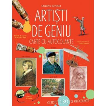 Artişti de geniu. Enciclopedie cu autocolante (Corint)