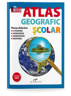 Atlas geografic scolar. Planse didactice (CD Press)