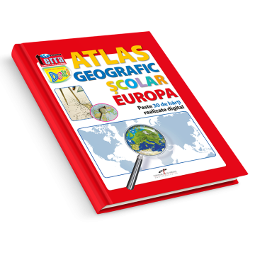 Atlas geografic scolar. Europa (CD Press)