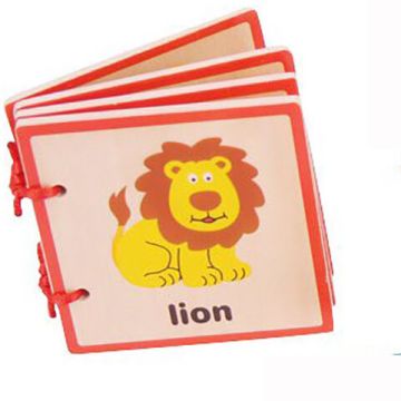 BigJigs Carticica pentru bebelusi - animalute din jungla