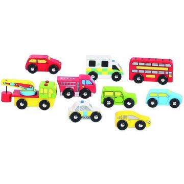 BigJigs Colectia mea de vehicule